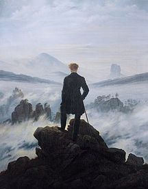 Le voyageur contemplant une mer de nuages ( 1818)